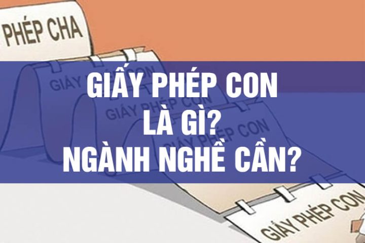 Giấy Phép con là gì?